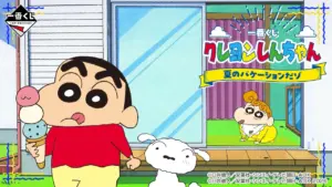 一番賞《蠟筆小新》夏日假期 8月8日開抽 收錄「對著電風扇啊~」場景模型
