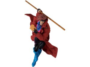 Medicom Toy《X-MEN》金牌手 GAMBIT 可動模型宣布再版 附屬布質長大衣與特效件預計 2026 年出貨