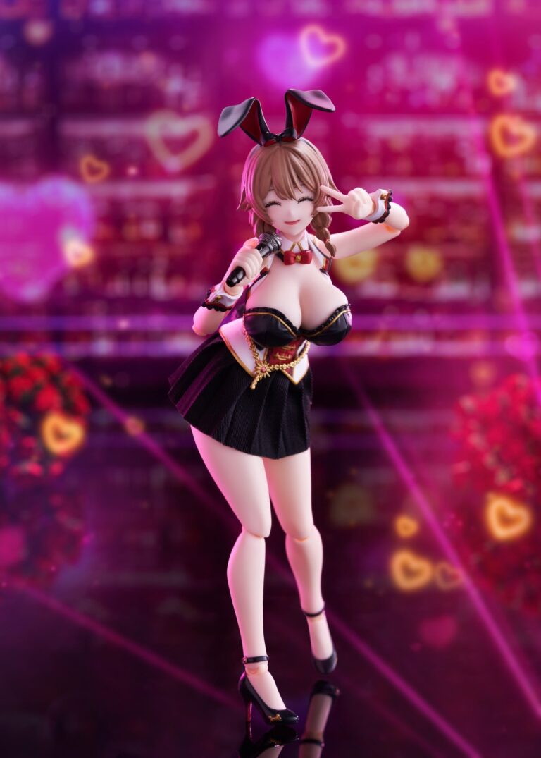 《バニーガーデン2》figma花奈可動模型 明日開放預購