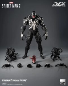 threezero 發表《Marvel’s Spider-Man 2》DLX 猛毒合金人偶預計 2027 年發售,全高 29 公分具備 33 處關節