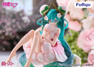 FuRyu《初音未來》白梅形象泡麵蓋模型原型公開 預定 2027 年 2 月登場