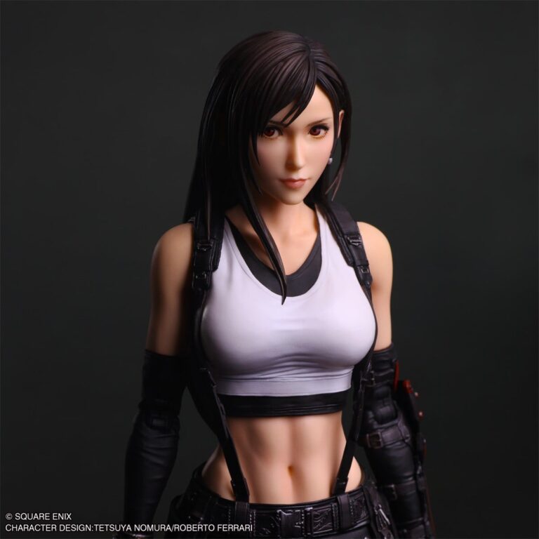 《FF7 Rebirth》蒂法新可動人偶 搭載可動眼與布料長襪 2026 年發售