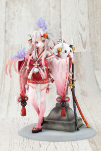 Kotobukiya《百鬼綾目》巫女服1/7比例模型正式亮相 2026年6月開賣含特製表情零件