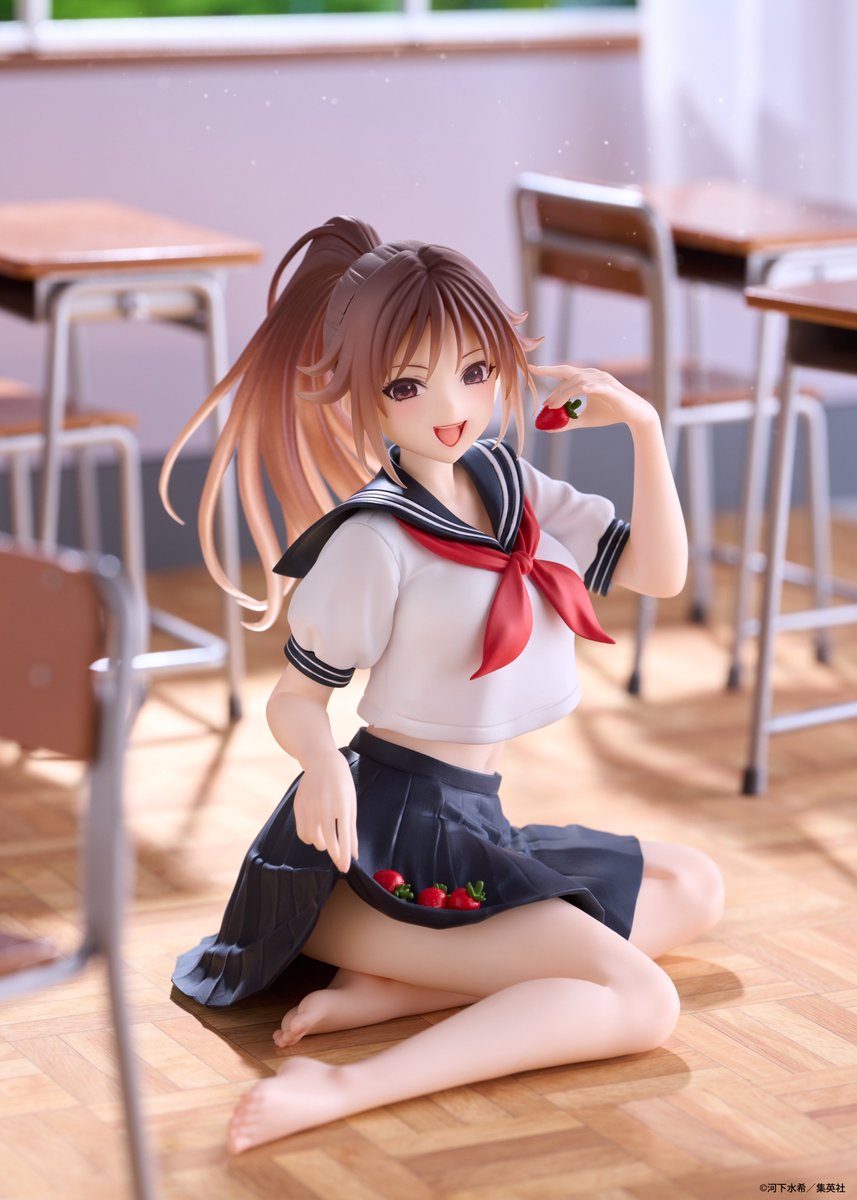 TAITO《草莓 100% 》北大路五月 Desktop Cute 景品模型 2027 年 12 月登場