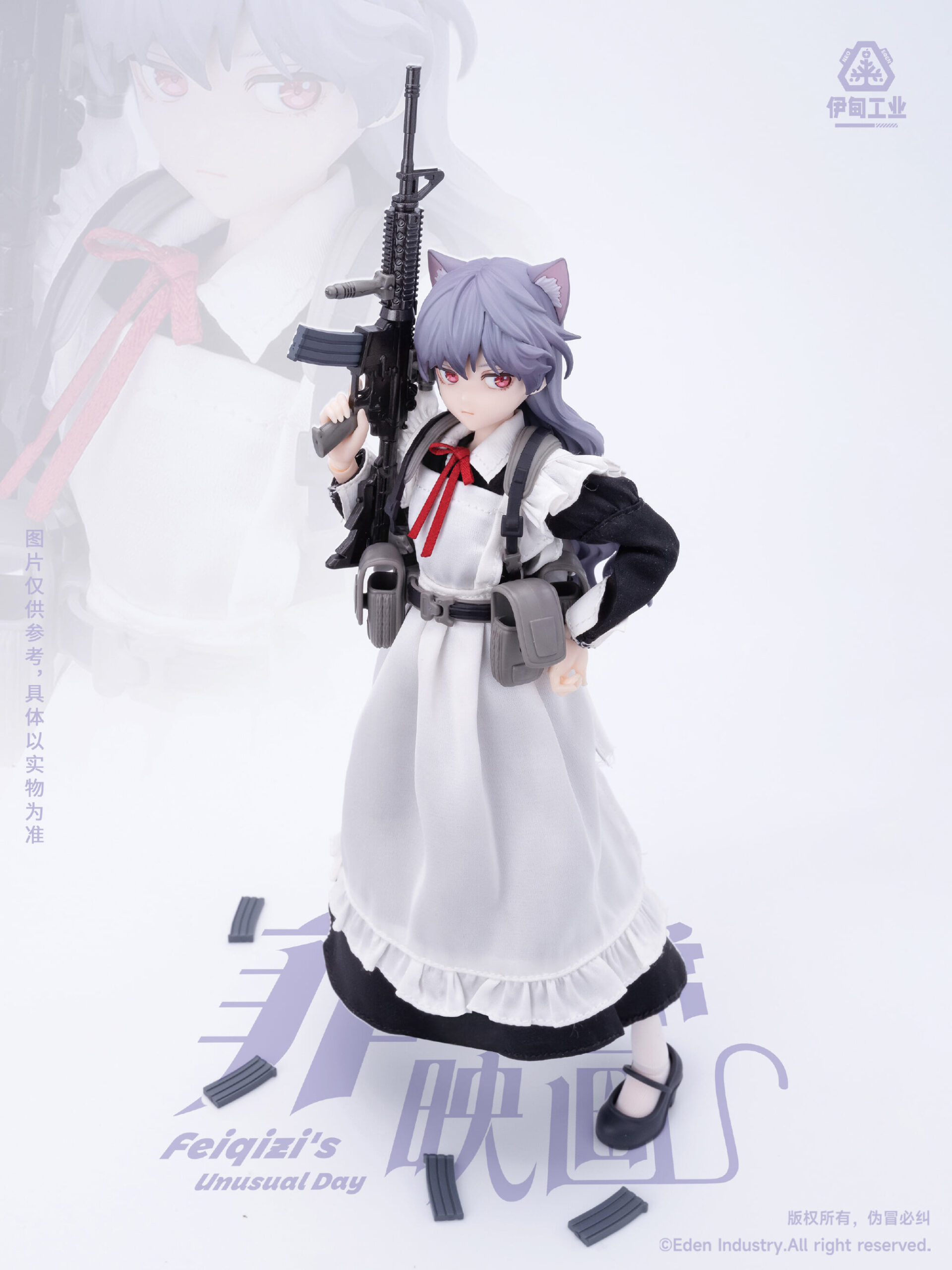 Neo Eden Toys《非日常》女僕長菲奇子原型曝光 帥氣重現 FKEY 插畫張力