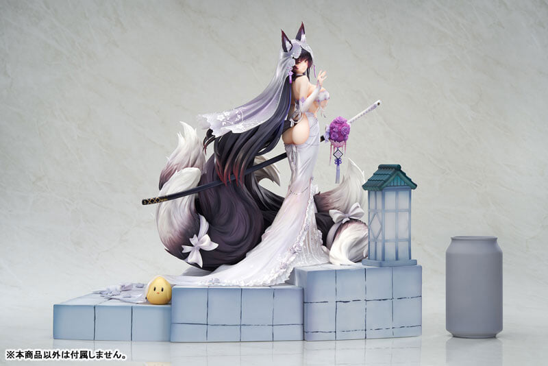 APEX《碧藍航線》武藏婚紗模型預售 附三種表情與九條震撼狐尾