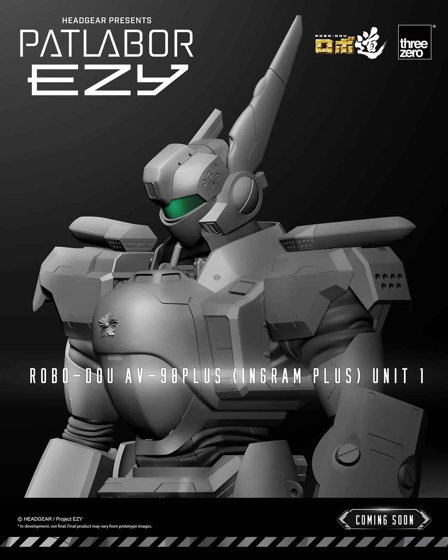 threezero 參戰全日本模型展 多款機械新作灰模與樣品曝光