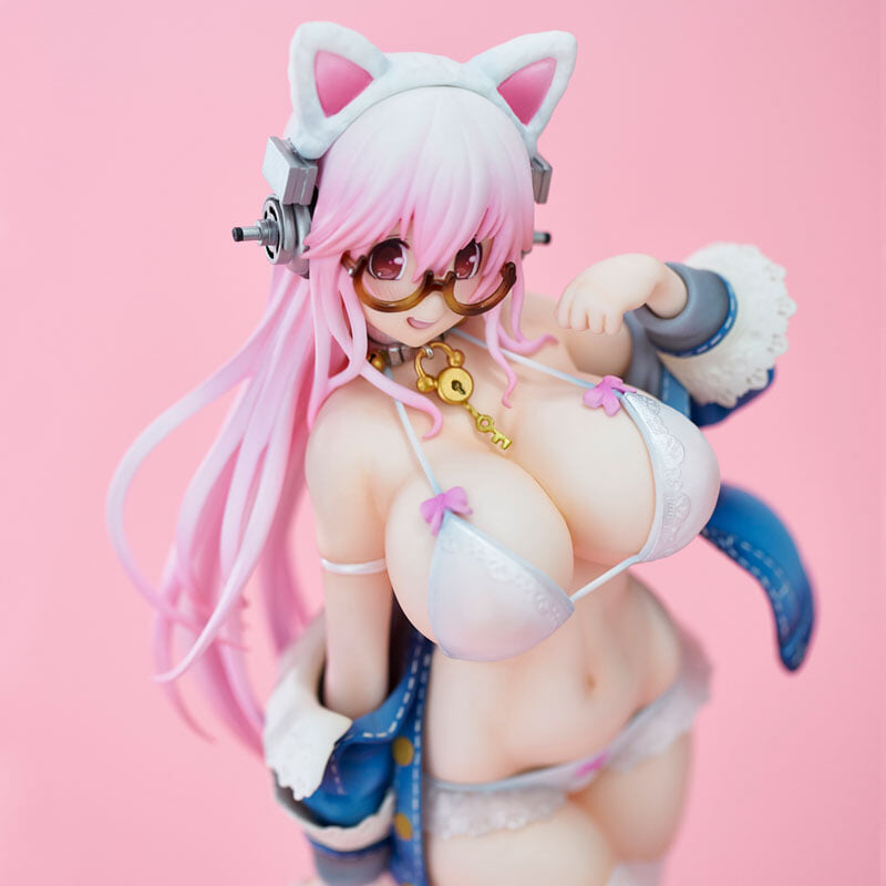 Union Creative《超級索尼子》White cat ver. 模型再販預訂，眼鏡可拆卸預計 2027 年發售