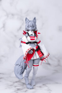 Aoshima 合作 HASUKI 發表《けもプラ》新作北海道赤狐 原型公開主打真實布製服裝