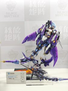 NUKE MATRIX 上海 WF 展出多款機娘新作 《CYBER FOREST》闇黑狼原型細節亮相