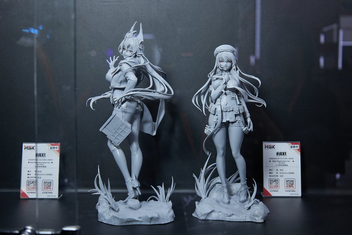 Hobby Sakura 上海 Wonfes 公開《勝利女神：妮姬》紅蓮與薔花、小紅帽、莉莉維絲多款 1/7 比例原型