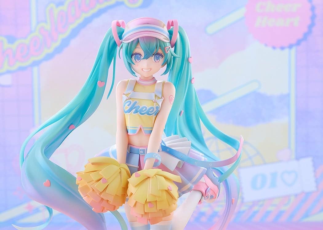 GSC《初音未來》啦啦隊模型今日預購 售價2.7萬日圓重現插畫動感