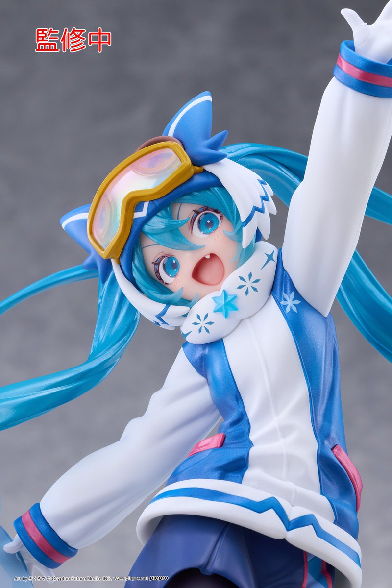 TAITO 公開 AMP+《初音未來》雪未來 2016ver. 彩色原型 重現經典滑雪裝造型