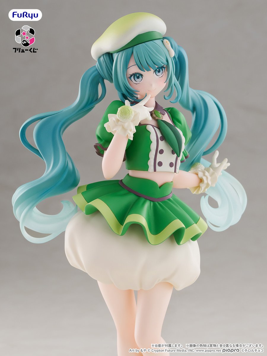 FuRyu 聯名 TIROL-CHOCO 推出《初音未來》系列一番賞 抹茶麻糬模型 2027 年 3 月開售