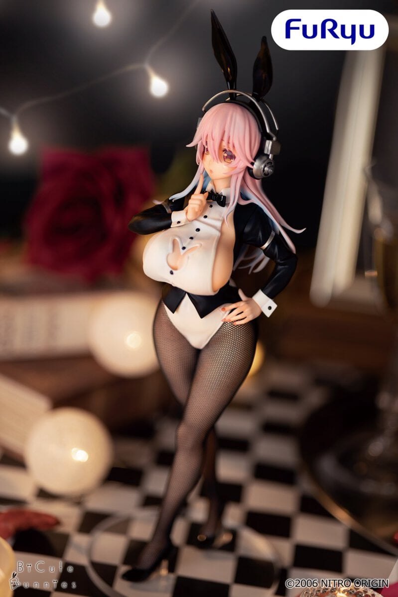 FURYU《超級索尼子》BiCute Bunnies 燕尾服兔女郎景品 2027 年 3 月再販 確認搭載真實布製網襪