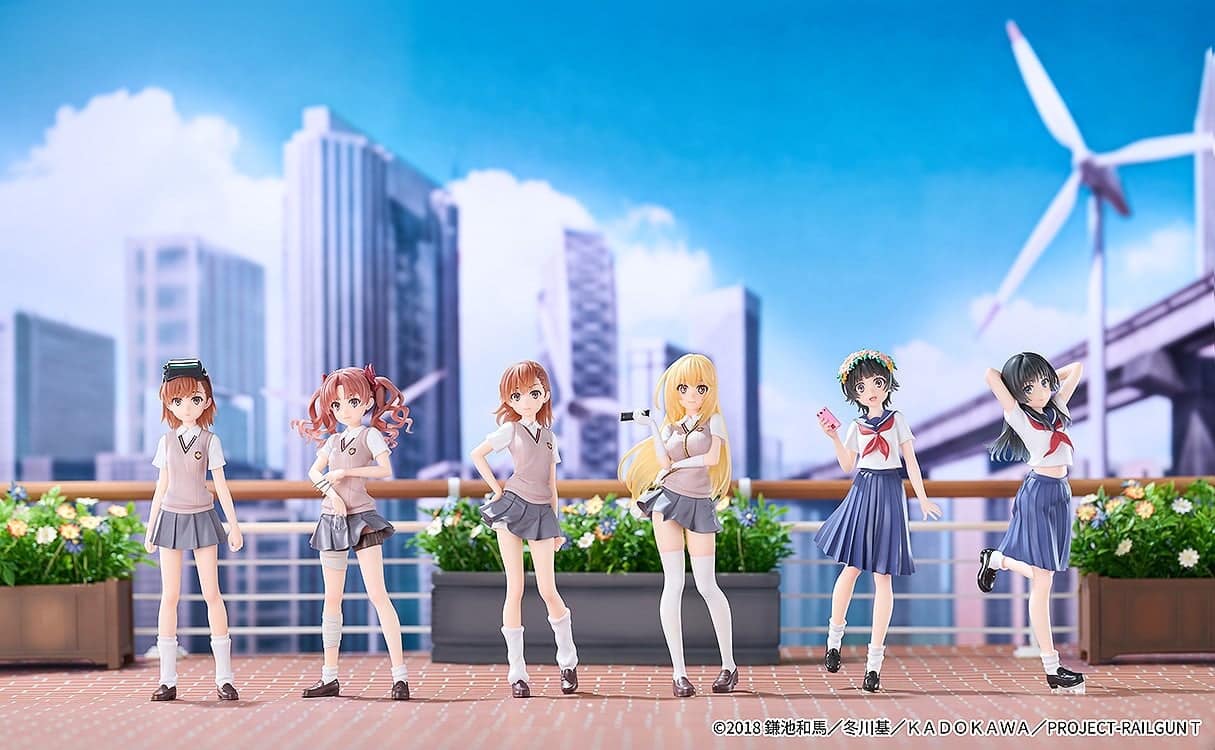 《科學超電磁砲 T》CHILLfigg 盒玩預訂 6 名少女 2027 年 3 月發售