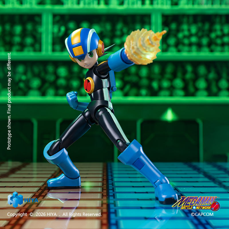 Hiya Toys《洛克人EXE》可動人偶開啟預購 附戰鬥晶片武裝 2027 年發售