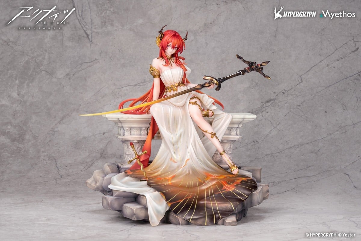 Myethos推出《明日方舟》史爾特爾禮服模型 戰損大劍反差感十足